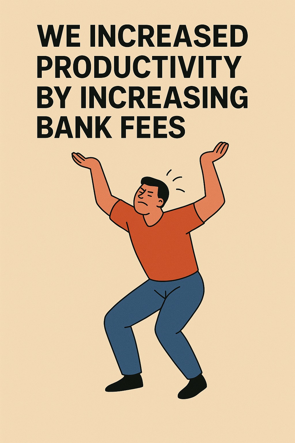 Muscles holding up the economy with fake stuff